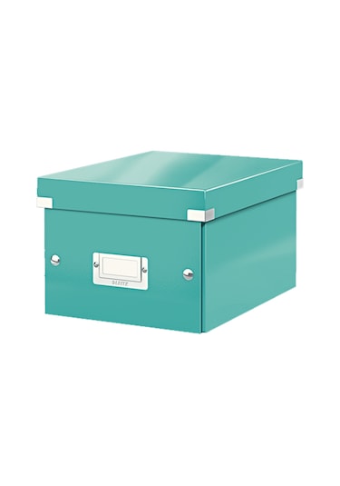 Leitz Wow C&s Küçük Boy Kutu Metalik Buz Mavisi 60430051