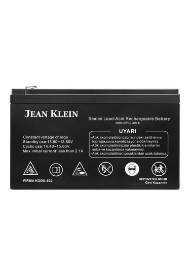 Jean Klein 12 Volt 7 Ah /akü
