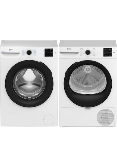 Beko CMX 8100 Çamaşır Ve KMX 81 Kurutma 8 KG Beyaz Eşya Seti