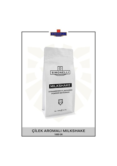 Simonelli Milkshake Çilek Aromalı 1 KG