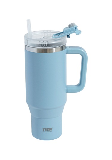 Tyeso Qq Termos Sızdırmaz Pipetli Çift Duvarlı Vakumlu 900ml TS-8866AM