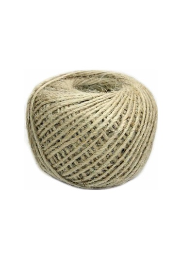 Jüt Ip 100 Gram, 100 M, Hasır Ipi - Süsleme Ipi