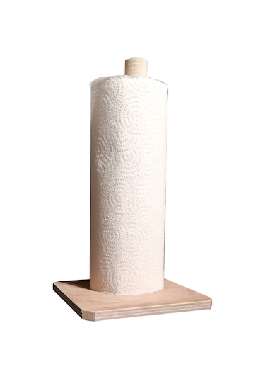 Dekoratif Ahşap Havlu Peçetelik Mutfak Düzenleyici Iki Adet