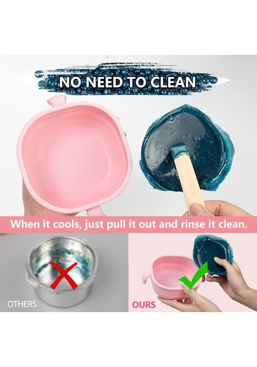 Sones 100w 400ml Ağda Isıtıcı Katlanabilir Silikon Tüy Alma Ağda Makinesi Ab Fişi 220v