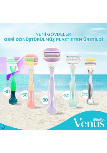 Venus Extra Smooth Swirl 2 Adet Yedek Başlık