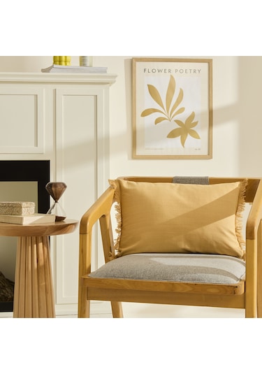 Karaca Home Dipsy Dolgulu Kırlent 35x50 Cm Hardal Hardal