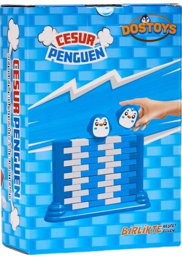 Dostoys Cesur Penguen Denge Oyunu 2 Kişilik 3 Yaş Üstü Xs977-150