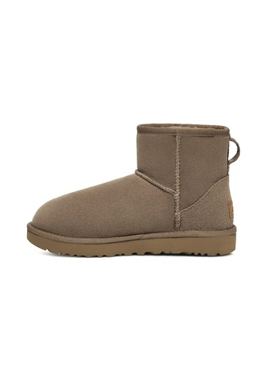 Bot Kadın 1016222 Ugg W W Classıc Mını Iı Antılope Koyu Naturel Kahverengi