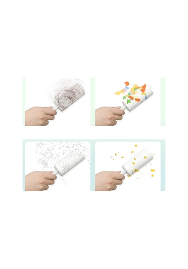 Pribor Kedi Köpek Tüy Toz Toplayıcı Yedek Rulo 480 Yaprak 60x8 Sadece Rulo