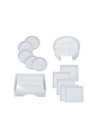 Sones Kendin Yap Kristal Epoksi Saklama Kutusu Silikon Kalıp, Özellikler: 12 Adet/set