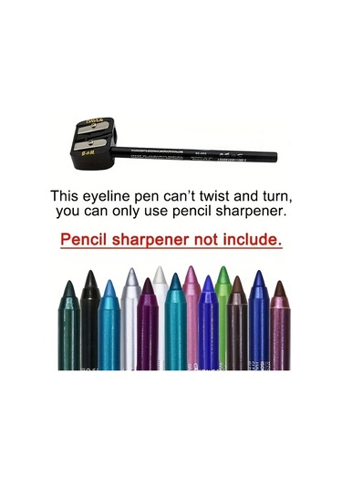 Bulaşmaya Dayanıklı Parlaklık Suya Dayanıklı Eyeliner Kalemi - Uzun Ömürlü, 16 Dark Topaz