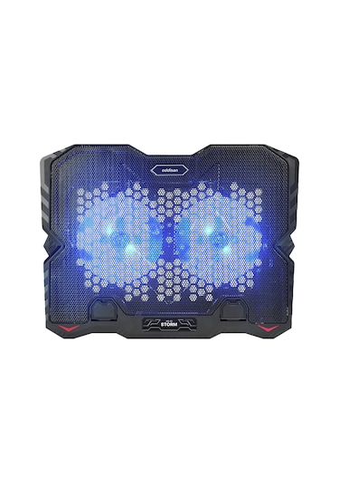 Addison Ad-s1 Storm Mavi Led Işıklı 2 Fanlı 2 Usb Dc 5v 125 125 20mm Notebook Soğutucu Stand