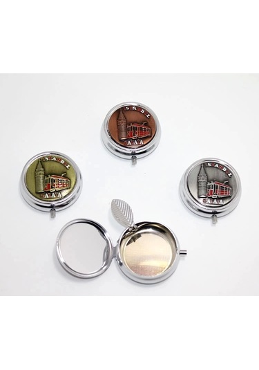 Kabartmalı Yöresel Tekli Küllük Kutusu 2alk114 Çok Renkli