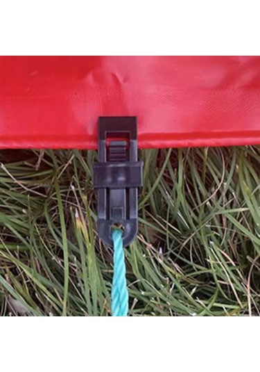 Kosona Plastik Çadır Klembi, Gösterge Tenteği, Rüzgarlı Hava İçin Sabitleyici, Çadır, Pergola, Regenli Kumaş İçin Anti-kayma Tasarım, 10 Adet Paket Diğer