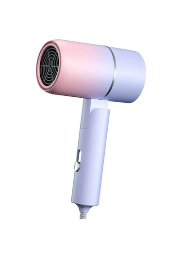 Taşıma Çantası Ile Katlanır Saç Kurutma Makinesi Sıcak Hava Anyon Saç Bakımı Için Ev Mini White