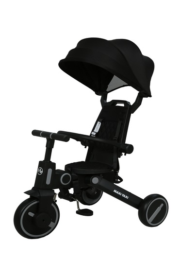 F5 Ebeveyn Kontrollü Çift Yönlü Katlanabilir Bisiklet Siyah