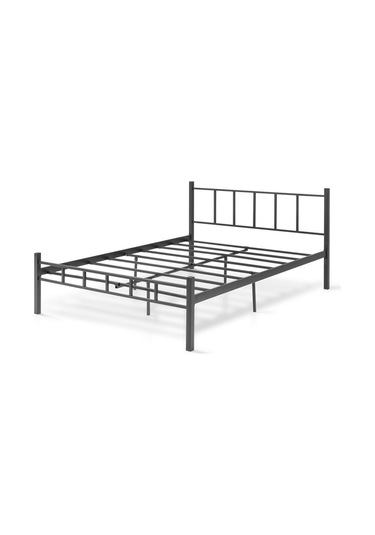 Evgerevgereçleri K90 Siyah Metal Karyola Tek Kişilik Yataksız (512900748)