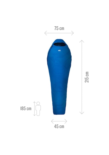 Millet Baıkal 750 Reg Uyku Tulumu Mıc1133 Mıc.4333 Çok Renkli
