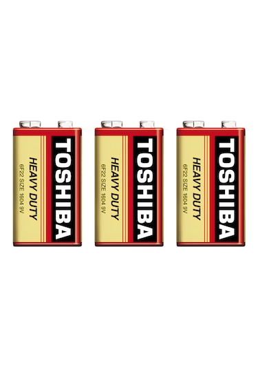 Toshiba 6F22KG 9 Volt Pil (3 Adet)