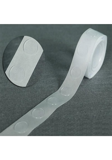 100 Ad Balon Yapışkanı. Balon Stickere. Çift Taraflı Bant