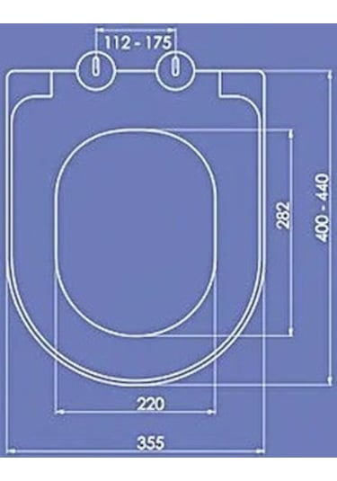 Ege Dropia Yavaş Kapanır Klozet Kapağı