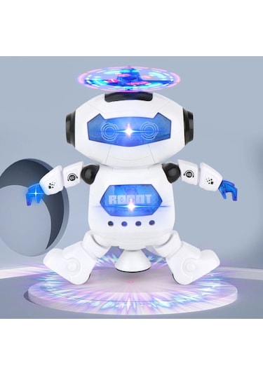 Dans Eden Robot Pervaneli Sesli Işıklı 20 Cm