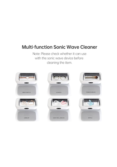 Xindoker A8 Ultrasonik Gözlük Temizleyici 640ml 304 Çelik K槽 3 Modlu Zamanlama 49khz 220-240v Laboratuvar/eğitim Uygulamaları