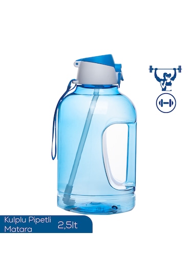 Porsima 161643-003 Bpa Free Pipetli Sporcu Su Şişesi Matara Suluk
