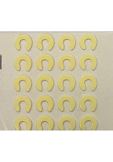 Dıe Cut 8 Mm Düğme Bandı Yarım Ay 5000 Adet