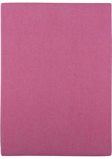 Altın Karma Çift Kişilik İnce Penye Lastikli Çarşaf 150x200 Cm 2 Adet Yastık Kılıflı Fuşya