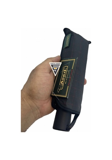 April A-210g A4 Süper Mini 8 Telli Tam Otomatik Şemsiye Siyah