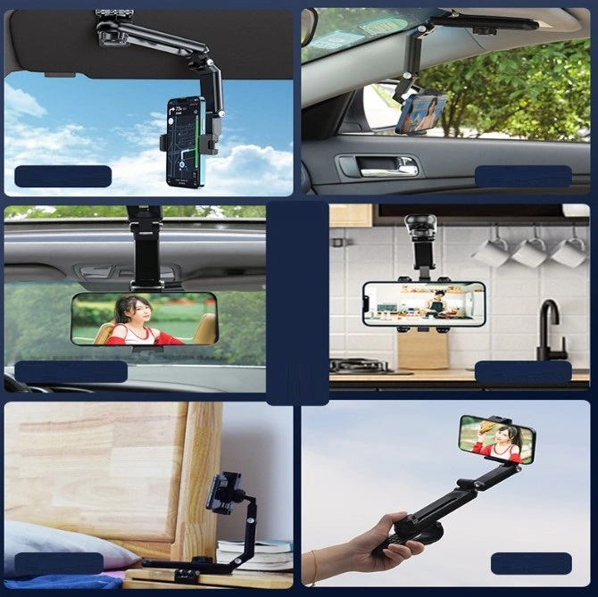 1080 Dönebilen Çok Fonksiyonlu Telefon Tutucu 4490 Diğer