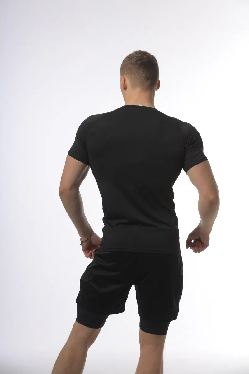 Kvk Erkek Kara Spor Uzun Kollu Rashguard Tişört 390512387 Siyah