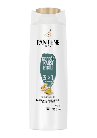 Pantene Şampuan Pro-v Kepeğe Karşı Etkili 3'ü 1 Arada 350 Ml