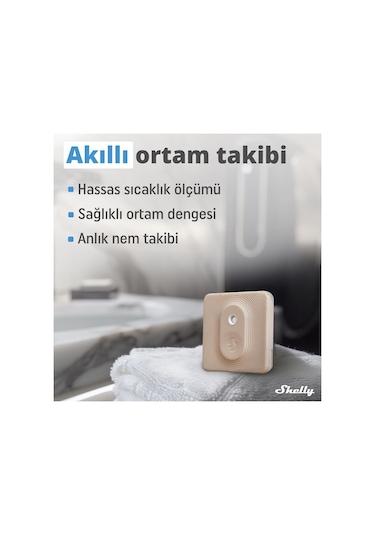 Shelly BLU H&T Bluetooth Sıcaklık ve Nem Sensörü