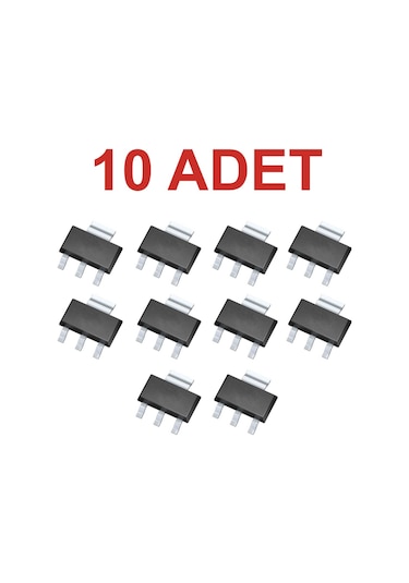 10 Adet Ams1117-3.3v Voltaj Regülatörü - Sot223 Smd Rodevino