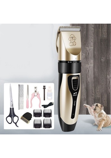 Emtulife C5 Kırpık 10 In 1 Ayarlanabilir Şarjlı Kedi Köpek Tıraş Makinesi