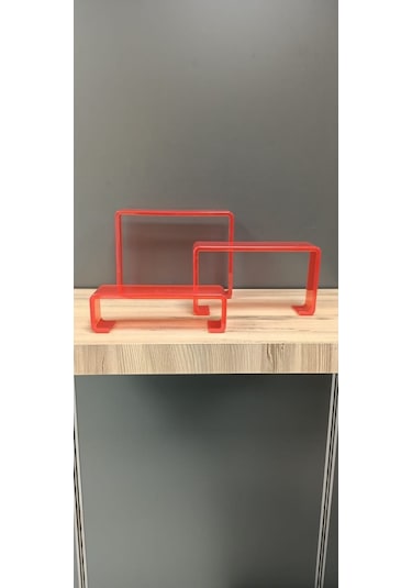 Uzmangrupraf Uzman Grup Raf Pleksi Ayakkabılık-3'Lü 4 Adet Set Ayakkabılık (523575358)