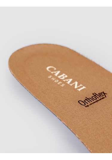 Cabani Orthoflex Cotton Kaplamalı Hardal Erkek Tabanlık Hardal