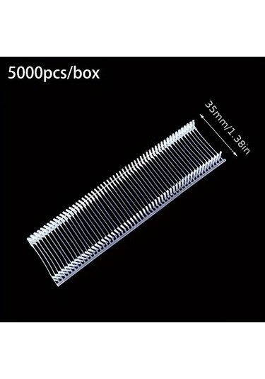 Willowhaven Tilwerich 2si1 Etiket Tabancası Seti 35mm 5000ad Barb Glue İğneli Ofis Ev Okul El İşi