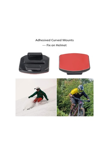 20-in-1 Gopro Eylem Kamera Aksesuarları Kiti Açık Spor Göğüs Bilek Kayışı Kafa Bandı Tripod Bağlama Aparatı Parça Seti