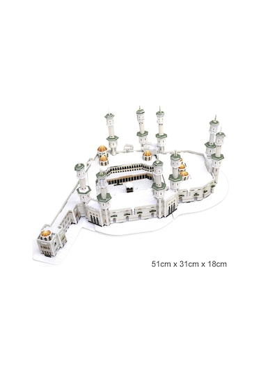Mescidiharam Kabe 3D Puzzle 3 Boyutlu Maket