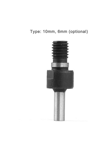 Honmex 10mm Uçlu Elektrik Matkap Dönüştürücü Aksesuarı - Kesim, Parlatma Ve Taşlama İşlevi İçin Açımlı Fırça Adaptörü