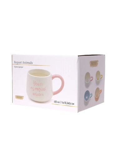 Repast Unicorn Kupa 400 Ml 14x10.3x8.4 Cm 326302095 Beyaz