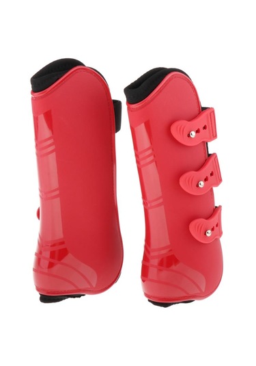 Homyl 1 Çift Tendon Boot / Fetlock Boots Kırmızı-fore-ayak Kırmızı Fore Ayak