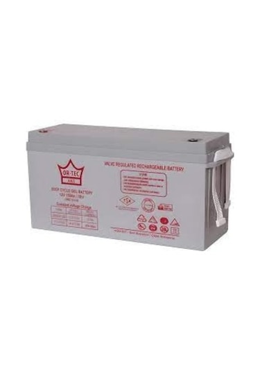 Or-tec 150 Ah 12 V Solar Akü