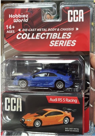Cca Collectibles Series Audi Rs5 Racing Mavi 1/64 Model Araba