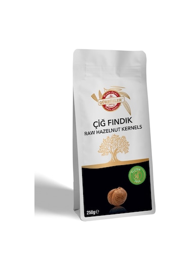 Gürbüzler Glutensiz Fındık Çiğ 250 G