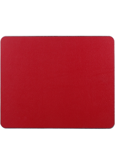 Geeksen Küçük Boy Alüminyum Oyun Ve Ofis Pedi - Çift Taraflı Pu+pvc - 198x160mm Kırmızı