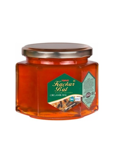 Topuy Kaçkar Organik Yayla Balı Ahşap Kutu 480 G
